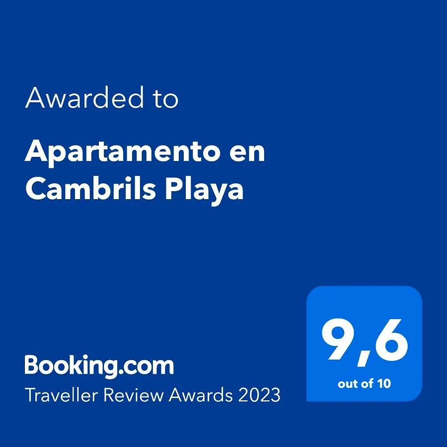 Apartamento En Cambrils Playa